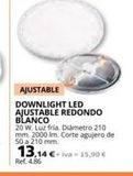 Oferta de Downlight led  por 1314€ en Coferdroza
