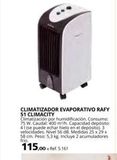 Oferta de Climatizador evaporativo  en Coferdroza