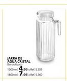 Oferta de Jarra de agua Cristal en Coferdroza