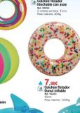 Oferta de INTEX  Colchón flotador hinchable con asas Ref. 59256  2 colores surtidos. 91cm. Peso máximo: 60kg.  7,99€  Colchón flotador Donut inflable Ref. 56263 99cm.  Peso máximo: 100Kg.  por 7,99€ en DRIM
