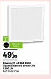 Oferta de Downlight led Blanco en Leroy Merlin