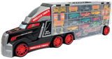 Oferta de Pack camión de transporte y 11 coches por 23,99€ en ToysRus