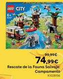 Oferta de Juguetes LEGO por 74,99€ en ToysRus