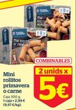 Oferta de Rollitos de primavera por 2,99€ en La Sirena