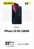 Oferta de Iphone 13  por 23€ en MÁSmóvil