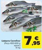 Oferta de Lubina Carrefour por 7,95€ en Carrefour Market