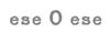 Logo ese O ese