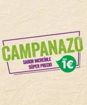 Oferta de Campanazo: Sabor increíble y precio inmejorable! por 1€
