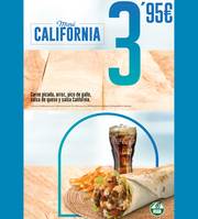 Oferta de Menú California por 3,95€