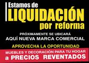 Oferta de Muebles Max Descuento | Liquidación por reforma  | 23/11/2021 - 30/12/2022