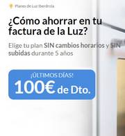 Oferta de Iberdrola | ¡Últimos días! 100€ de dto | 4/5/2022 - 22/5/2022