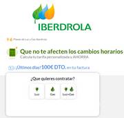 Oferta de Iberdrola | ¡Últimos dias!100€ DTO. en tu factura | 1/12/2022 - 15/12/2022