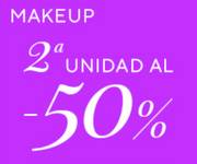 Oferta de Makeup 2ª unidad al 50% por 