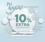 Oferta de Paco Perfumerías | -10% EXTRA a parit de 69€ | 30/11/2022 - 14/12/2022