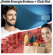Oferta de ¡Doble Energía Endesa + Club Dia! por 