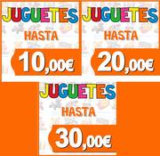 Oferta de Juguetes hasta 10€, 20€ y 30€ por 