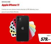 Oferta de ¡Aprovecha la Semana Web! Ofertaza en Apple iPhone 11 por 579€