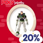 Oferta de Juguetería Poly |  Buzz Lightyear hasta el 60 % de descuento. 🤩 | 1/12/2022 - 15/12/2022