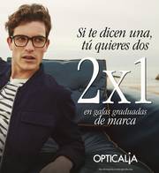 Oferta de Opticalia | 2x1 en gafas graduadas de marca | 12/5/2022 - 31/7/2022