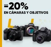 Oferta de ¡Disfruta de tus cámaras y objetivos al 20%! por 