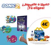 Oferta de McDonald's | ¡Llegan a McDonald’s los personajes de Sonic 2! | 23/6/2022 - 30/6/2022