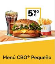Oferta de McDonald's | Menú CBO Pequeño | 5/7/2022 - 19/7/2022