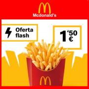 Oferta de McDonald's | Patatas Medianas desde 1,50€ | 25/1/2023 - 8/2/2023