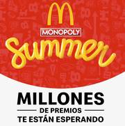 Oferta de McDonald's | Summer Monopoly | 22/7/2022 - 29/8/2022