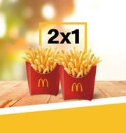 Oferta de McDonald's | 2x1 patatas medianas | 10/12/2021 - 24/5/2022