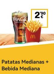 Oferta de McDonald's | Patatas + bebida por | 22/6/2022 - 30/8/2022