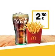 Oferta de McDonald's | Patatas + bebida por | 22/6/2022 - 19/7/2022