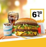 Oferta de Menú Big Mac+McFlurry por 6,50€ por 6,5€