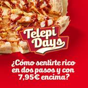 Oferta de Telepizza | Promo imperdible en Telepidays | 28/4/2022 - 30/5/2022