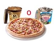 Oferta de Pizza +  Tarrina Magnum por solo 12,95 por 12,95€