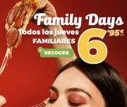 Oferta de Telepizza | Ofertas especiales Family days | 26/5/2022 - 26/5/2022