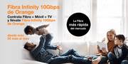 Oferta de Orange |  Fibra 10Gbps, Router Livebox Infinity WIFI 6E desde solo 5€ más al mes | 22/5/2023 - 5/6/2023