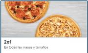 Oferta de Domino's Pizza | 2x1 en todas las masas | 3/5/2022 - 13/6/2022