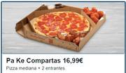 Oferta de Domino's Pizza | Pizza Mediana + 2 entrantes por | 10/1/2022 - 30/12/2022