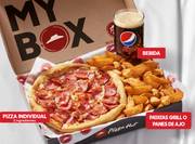 Oferta de Pizza Hut | My box a 6,95€ a recoger | 7/1/2022 - 4/7/2022