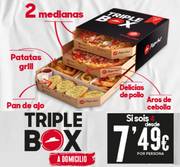 Oferta de Pizza Hut | Promoción: ¡Triple box! Desde | 3/1/2022 - 4/7/2022