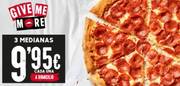 Oferta de Pizza Hut | Tres pizzas medianas desde | 3/1/2022 - 4/7/2022
