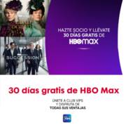 Oferta de Vips | 30 días gratis de HBO Max | 24/2/2022 - 31/8/2022