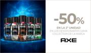 Oferta de Primor | Disfruta de un 50% de descuento en la segunda unidad de los desodorantes Collection de Axe | 22/5/2023 - 28/5/2023