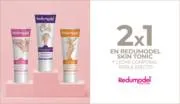 Oferta de Primor | Disfruta de un 2x1 (descuento de la unidad de menor valor) en Redumodel Skin Tonic y leche corporal triple efecto | 27/3/2023 - 2/4/2023