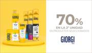 Oferta de Primor | Disfruta de un 70% de descuento en la segunda unidad (menor valor) en los productos que aparecen en la imagen de Giorgi | 6/2/2023 - 12/2/2023
