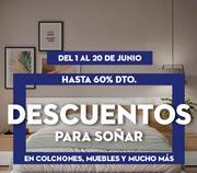 Oferta de Conforama | Hasta 60^ dto. en colchones, muebles y mucho mas | 1/6/2023 - 20/6/2023