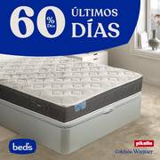 Oferta de Beds | 60% dto., Últimos Días. | 6/3/2023 - 20/3/2023
