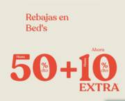 Oferta de Beds | Hasta 50% + 10% EXTRA en productos de descanso de primeras marcas! | 30/1/2023 - 13/2/2023
