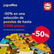 Oferta de Juguettos |  50% de descuento en una selección de puzzles de la marca Educa 🧩 ​ | 9/5/2023 - 31/5/2023